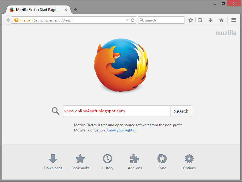 mozilla firefox browser