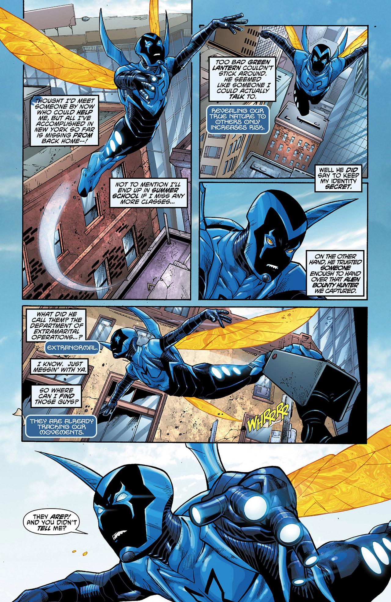Read online Blue Beetle (2011) comic -  Issue #10 - 6
