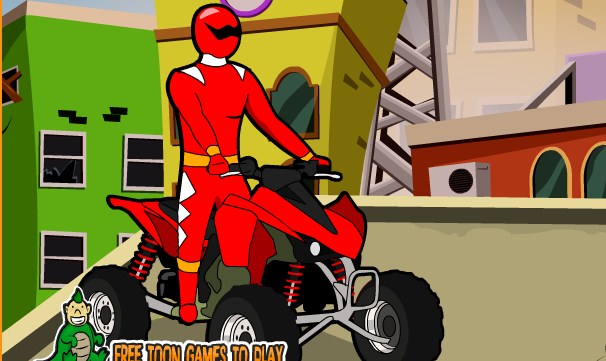 Power Rangers Dino Ranger Atv game