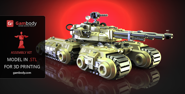 Mammoth Tank 3D model