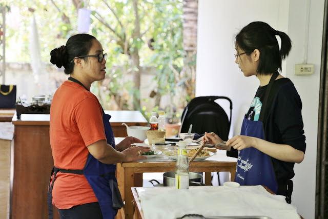 Thai Secret Cooking Class Photos. March 11-2017. Pa Phai, San Sai District, Chiang Mai, Thailand.