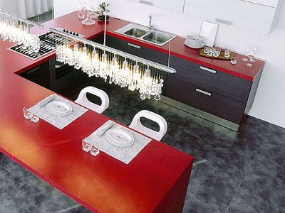 Cocinas en Rojo | decoracion de cocinas, decoracion de baños