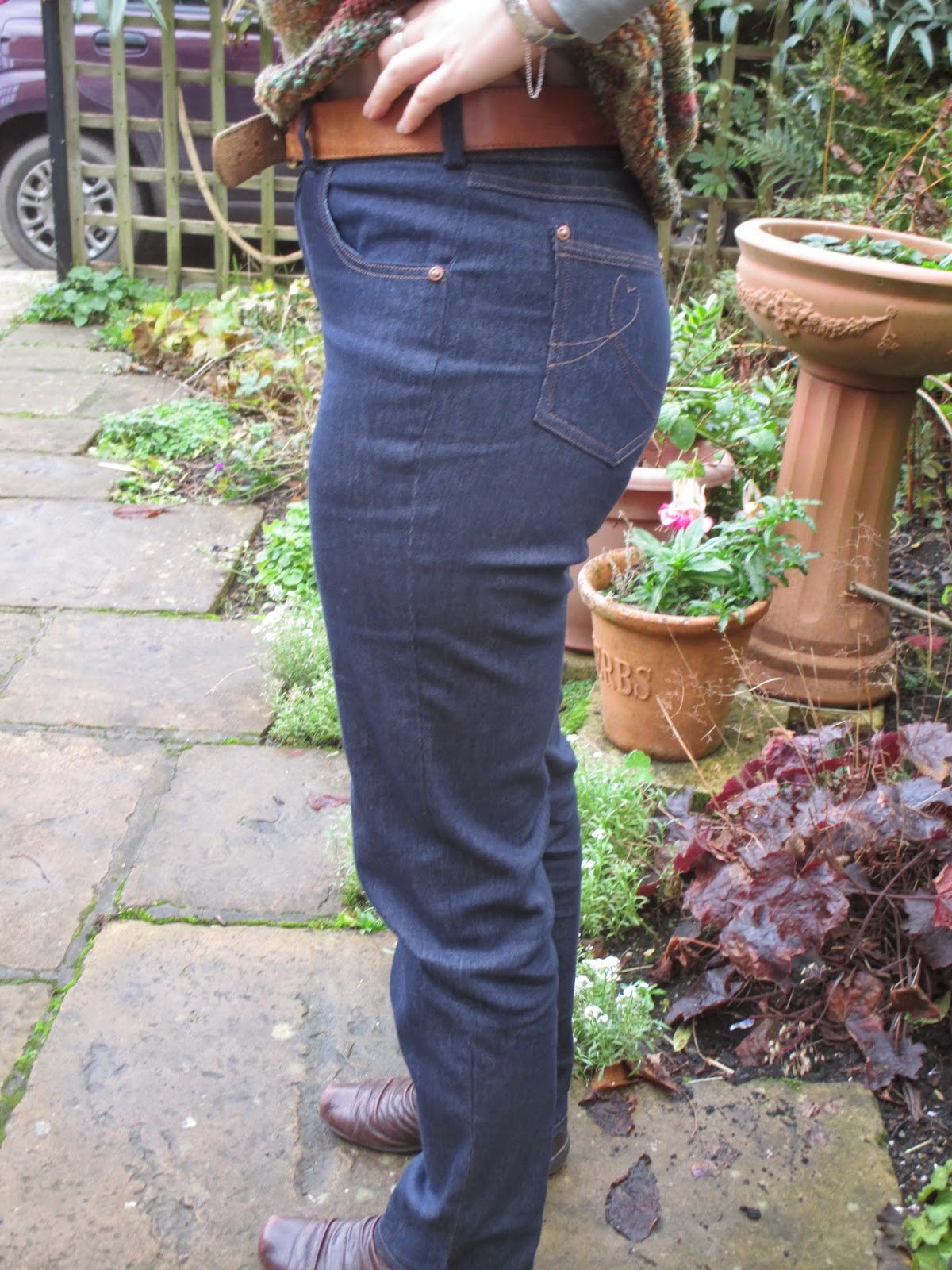 Three Stories High Make your own Jeans.