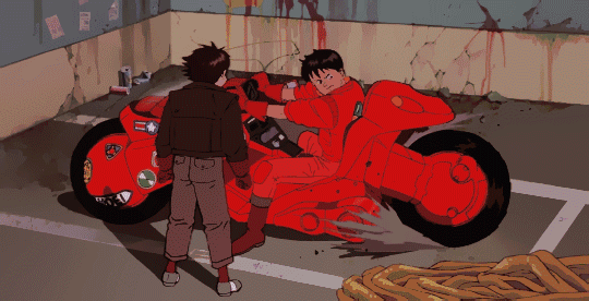 "Fuck this!" - Kaneda has clearly had enough...