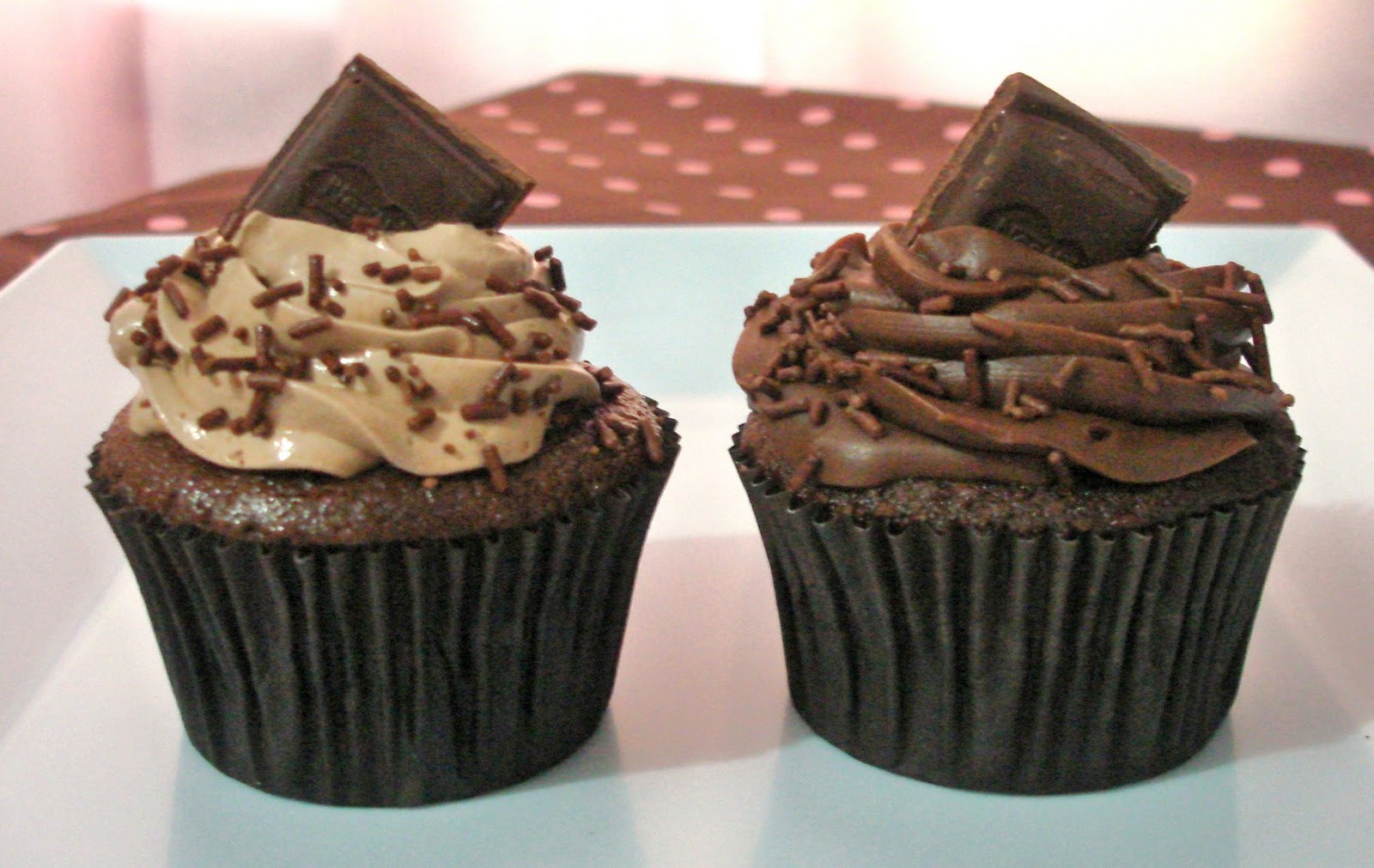 Receita Cupcake de Chocolate Lindαlin Silvα
