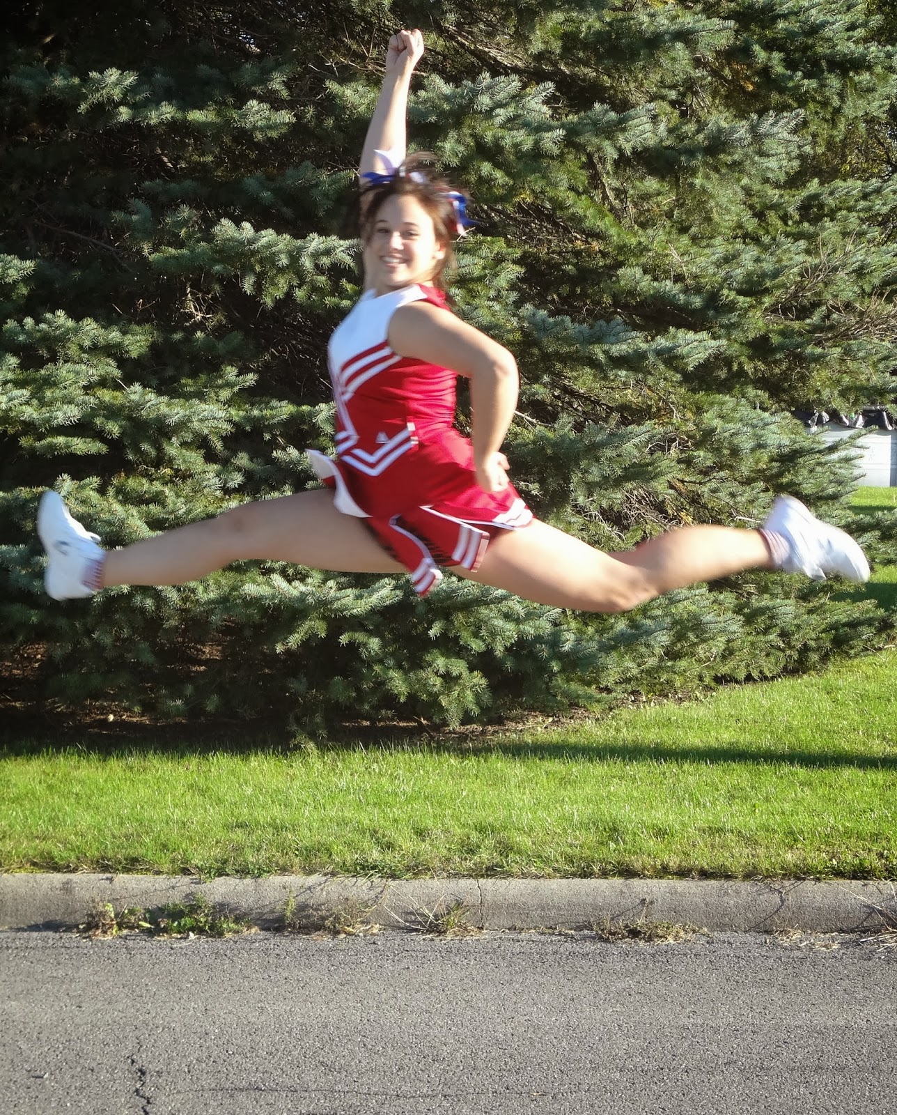 Sammie Girl 3 Cheerleading Photo Shoot