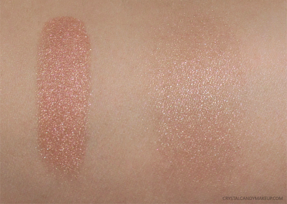 BareMinerals Invisible Glow Powder Highlighter Tan Swatch