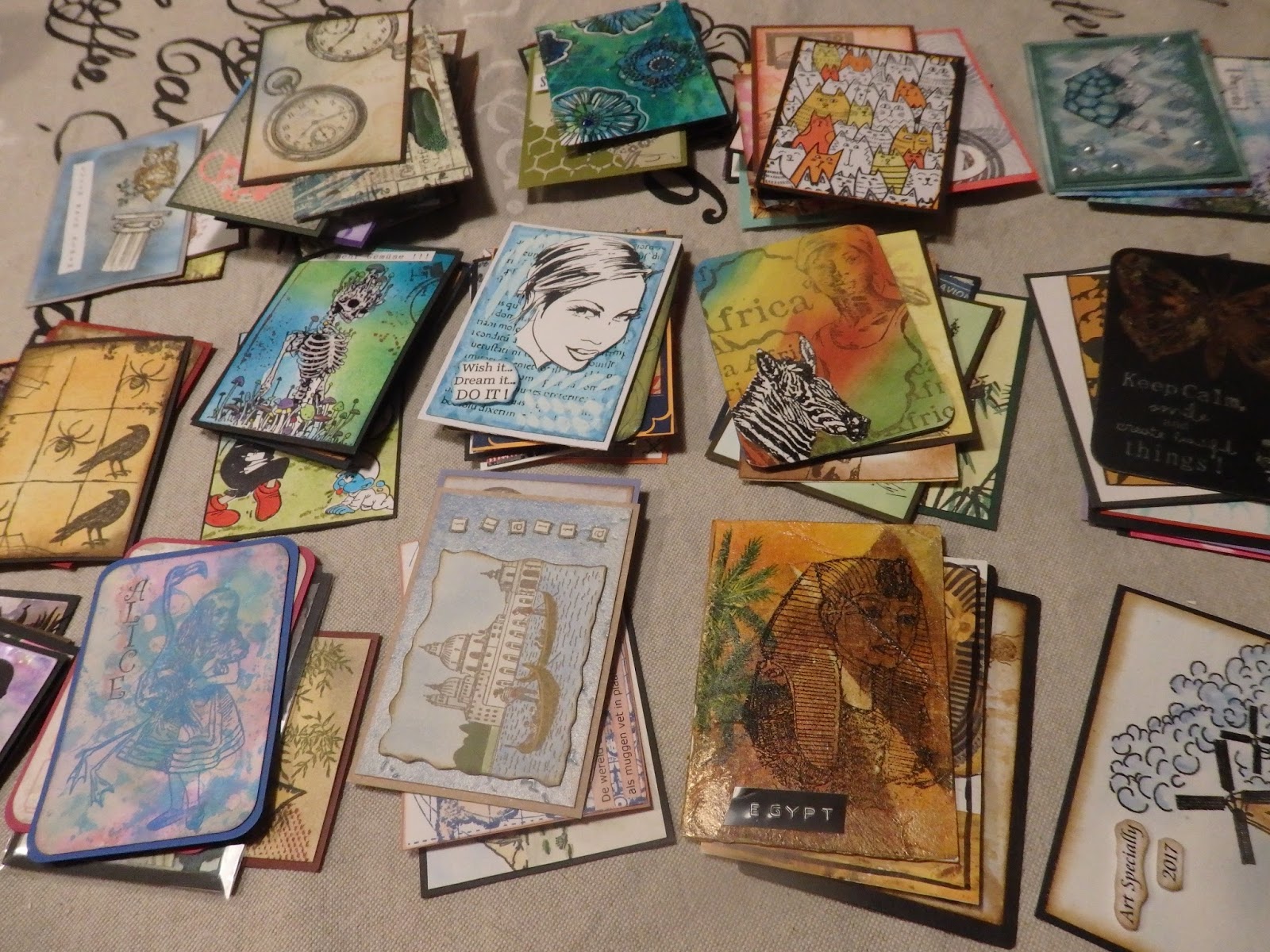 Liesy Creative Moments Art Specially Mixed Media Event 2017 zondag