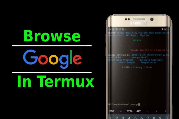 How to Browser Internet Using Termux on Android