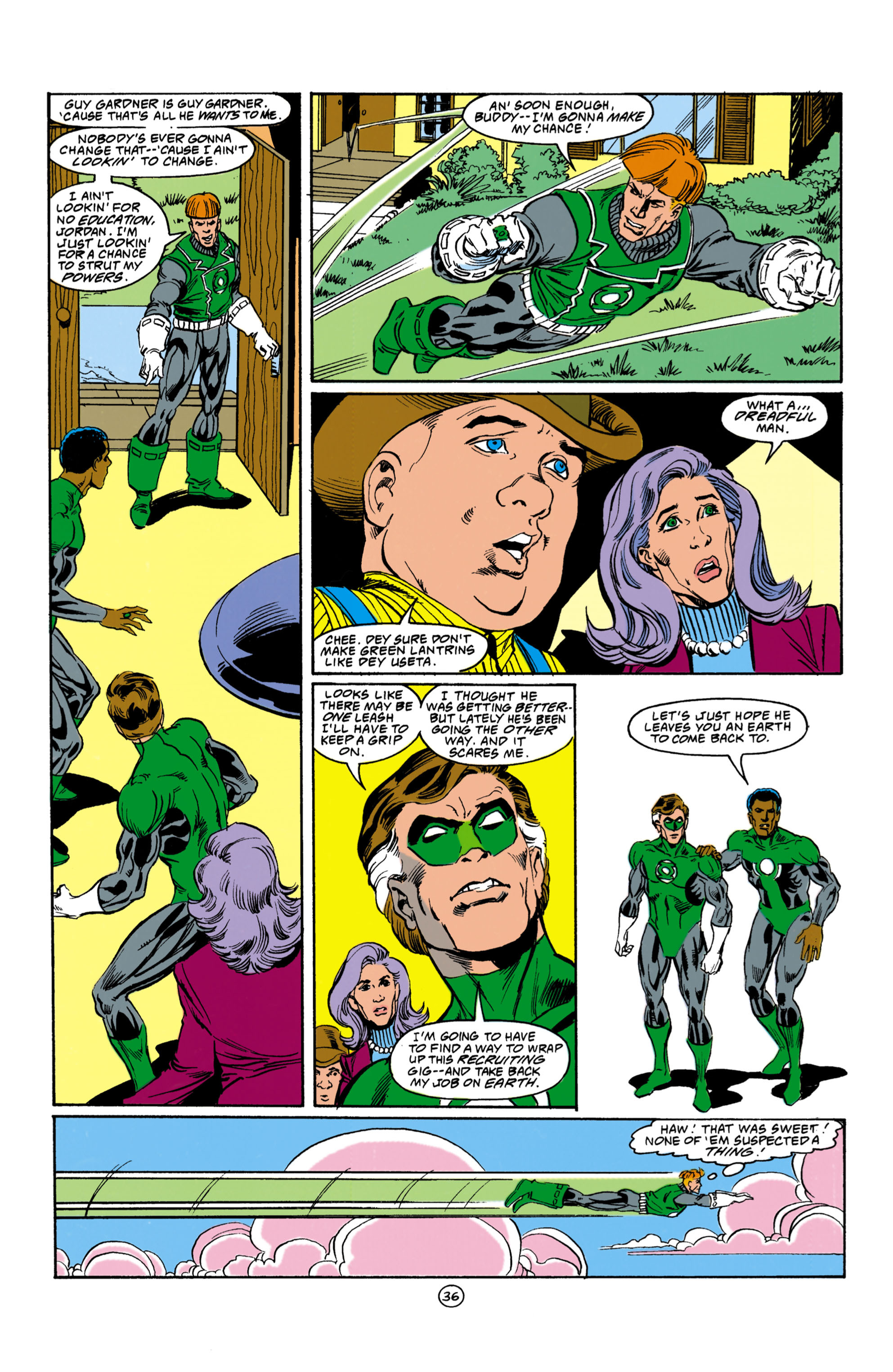 Read online Green Lantern (1990) comic -  Issue #19 - 37