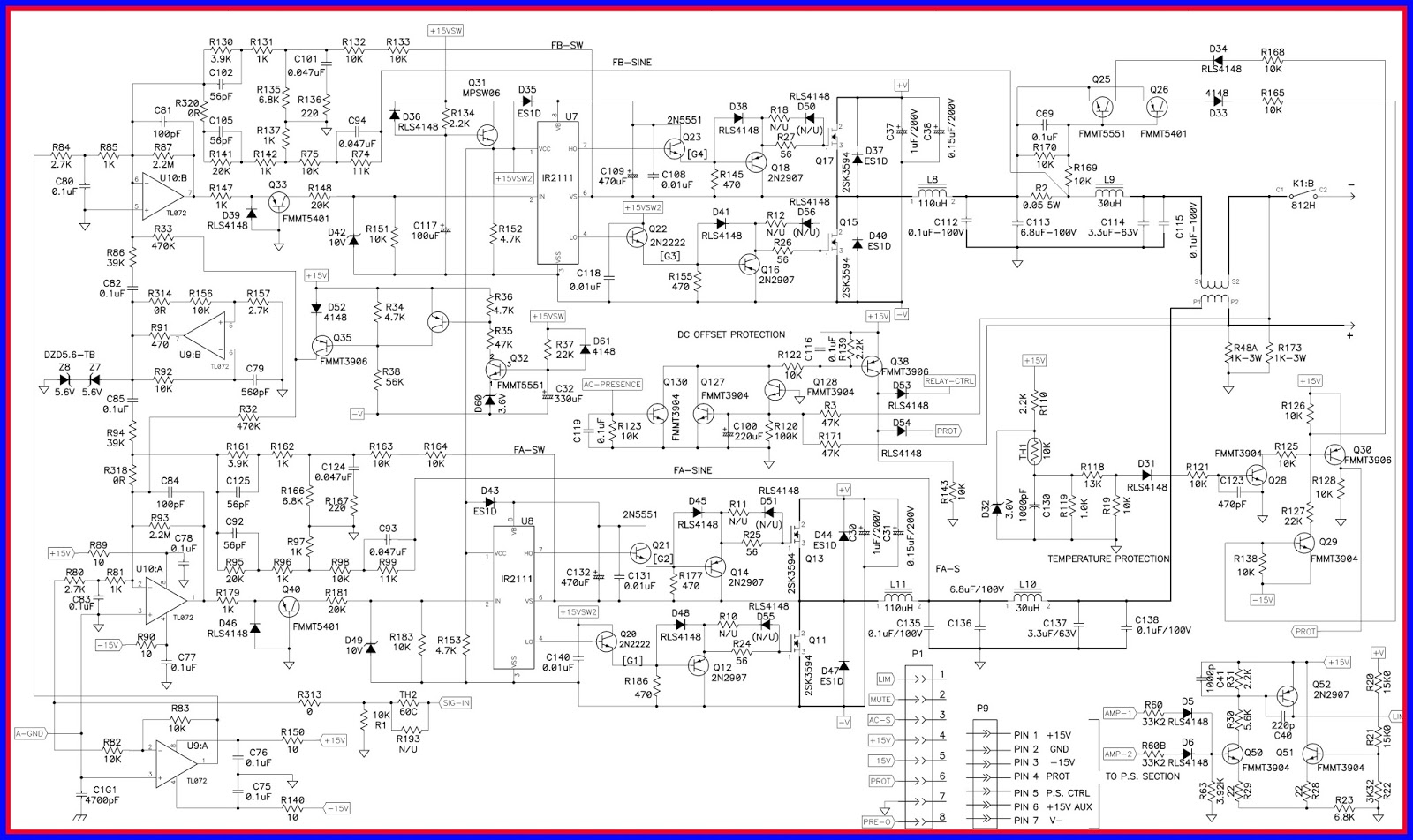ELECTRONIC EQUIPMENT REPAIR CENTRE : JBL 1500 ARRAY ACTIVE SUBWOOFER ...