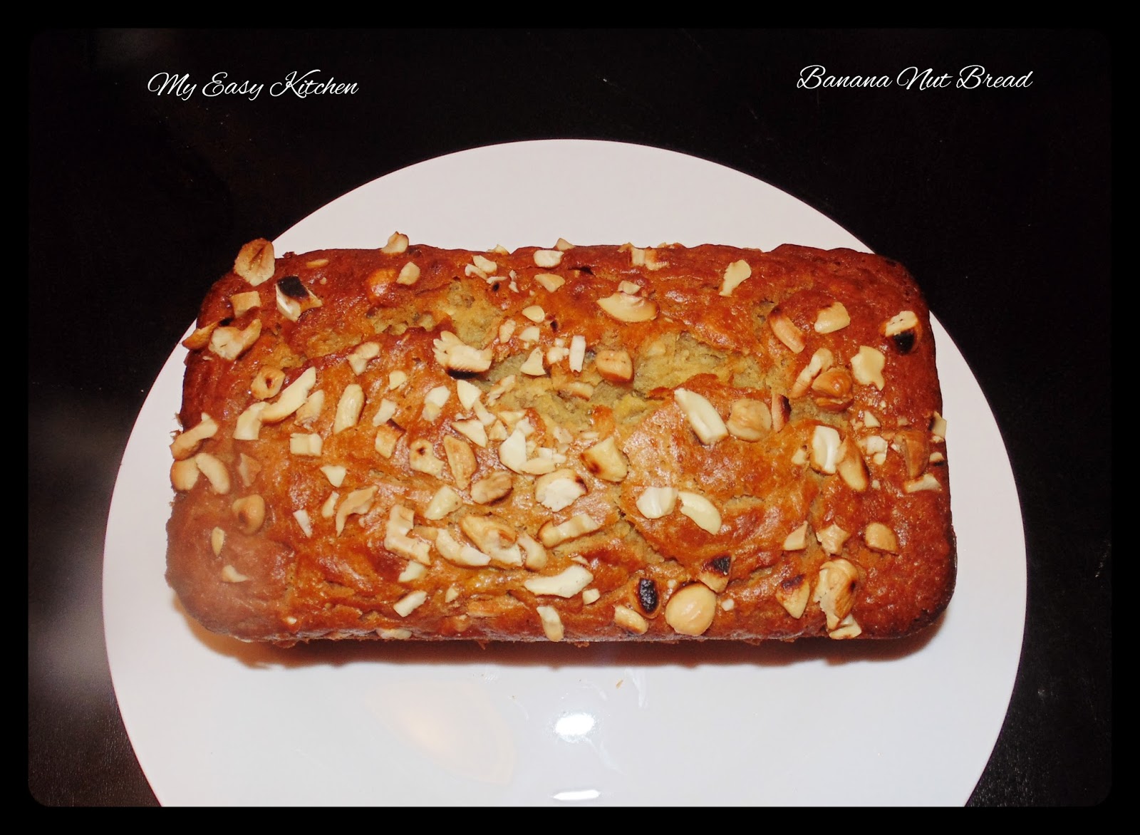 My Easy Kitchen Banana Nuts Bread / How to make Banana Bread Easy