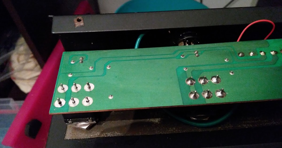 HGE Contraptions: Footswitch fast repair - Marshall TSL100 head
