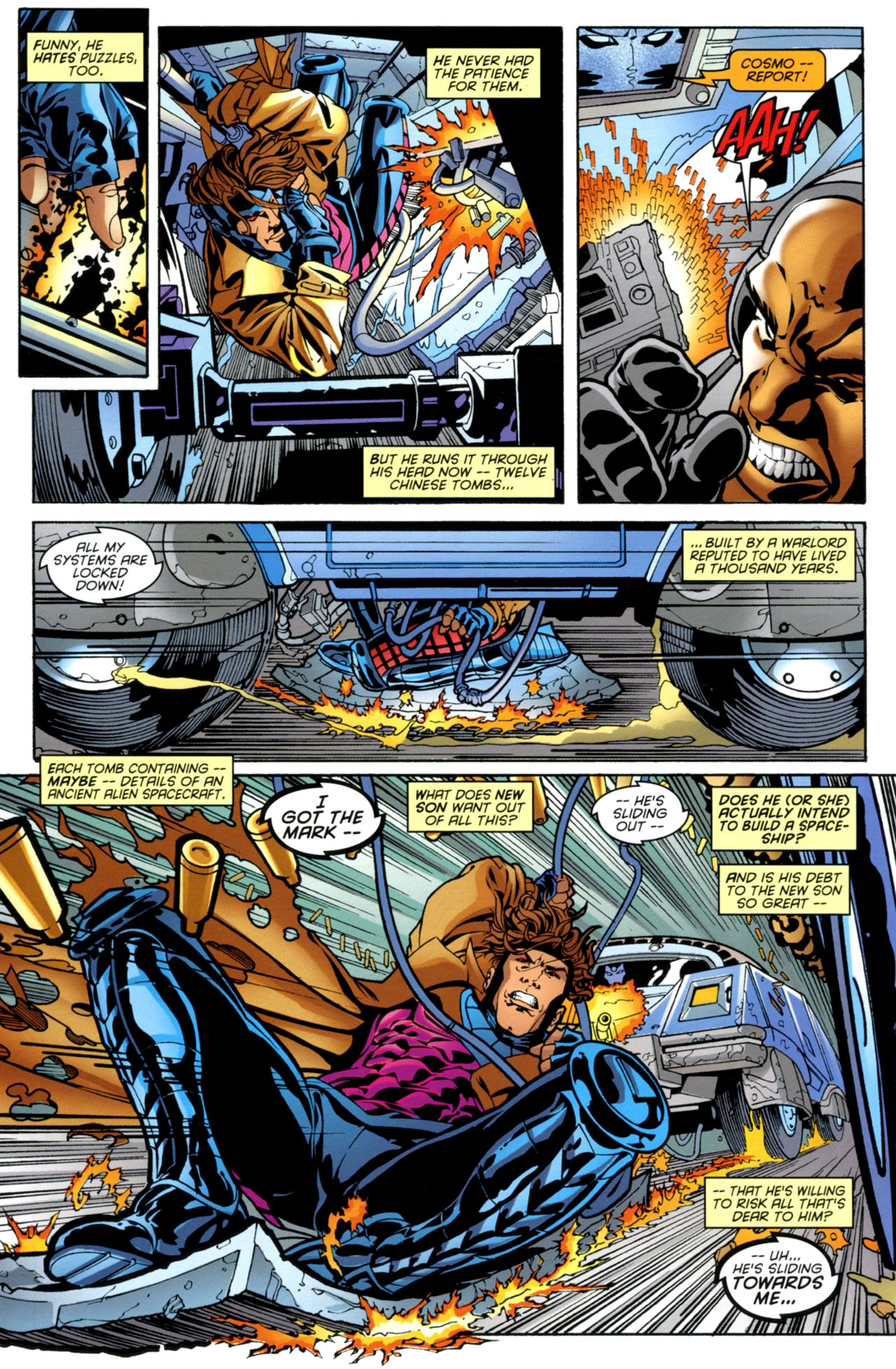 Read online Gambit (1999) comic -  Issue #1 (Marvel Authentix) - 32