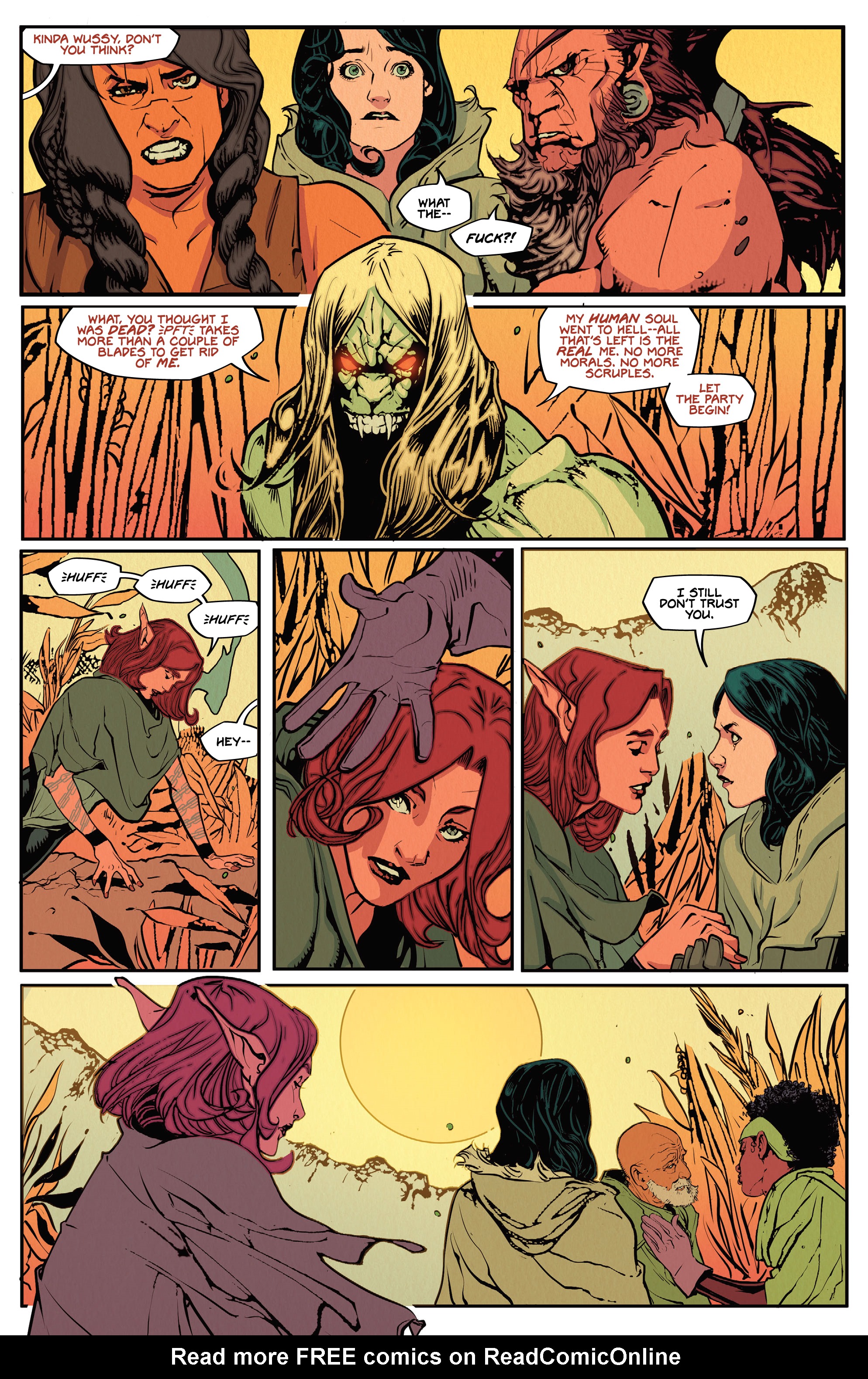 Read online Barbaric Hell to Pay comic -  Issue #4 - 27