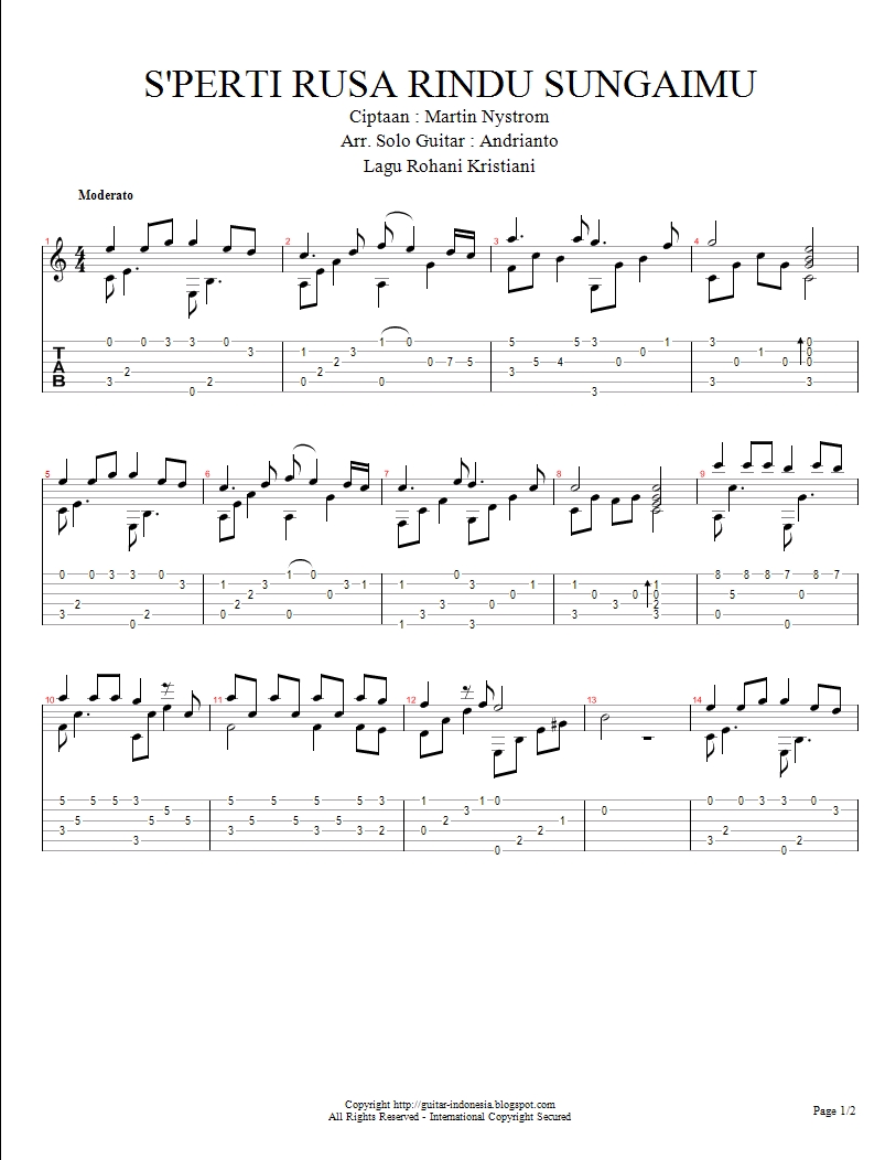 Kunci Gitar Lagu Letto Ruang Rindu - Berbagai Ruang