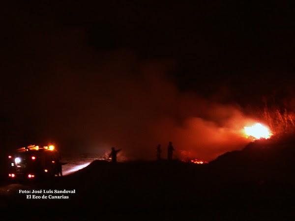 Conato incendio San Lorenzo Las Palmas de Gran Canaria Conato incendio San Lorenzo Las Palmas de Gran Canaria