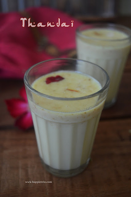 Thandai Recipe | How to make Thandai in home