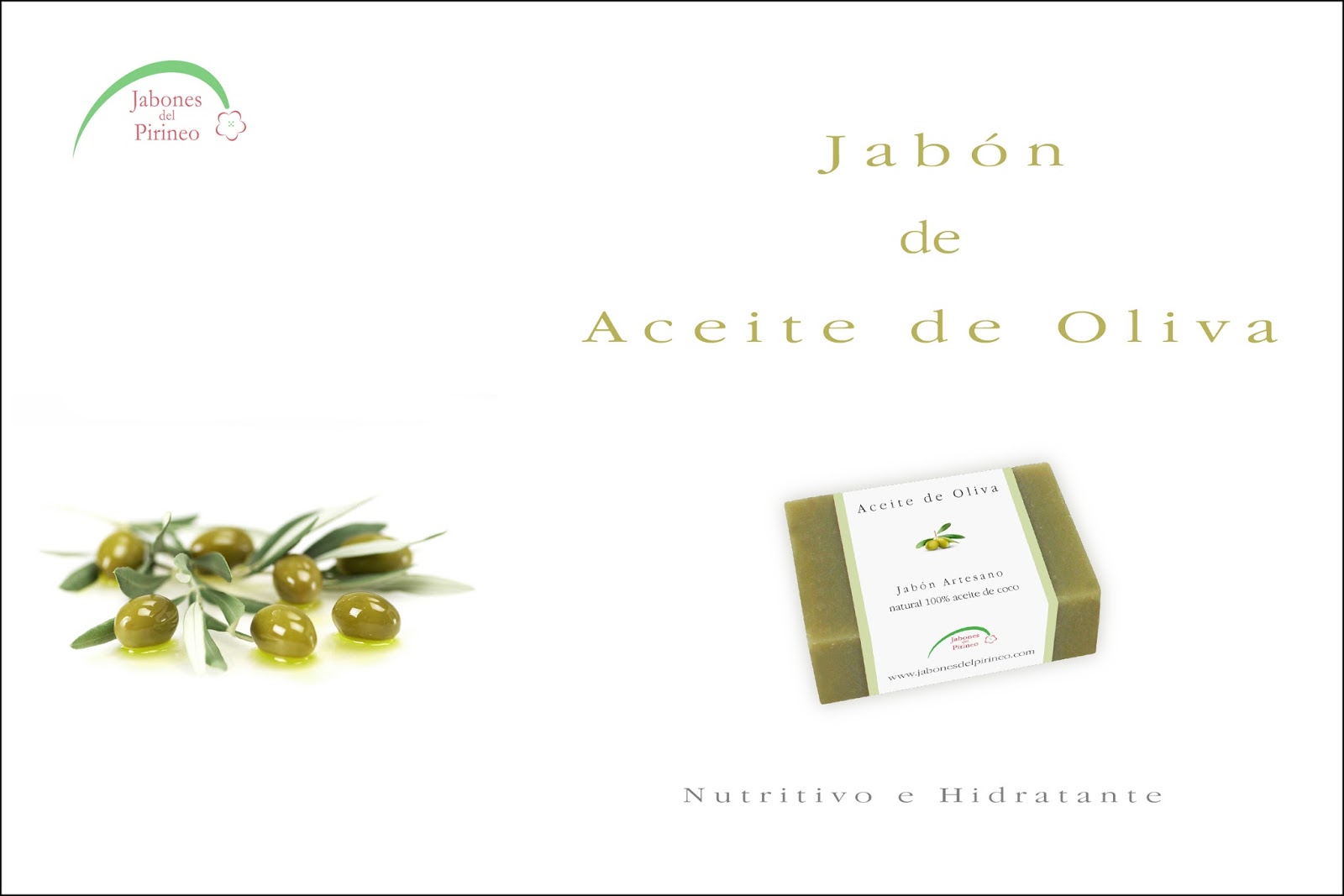 Jabón Natural de Aceite de Oliva