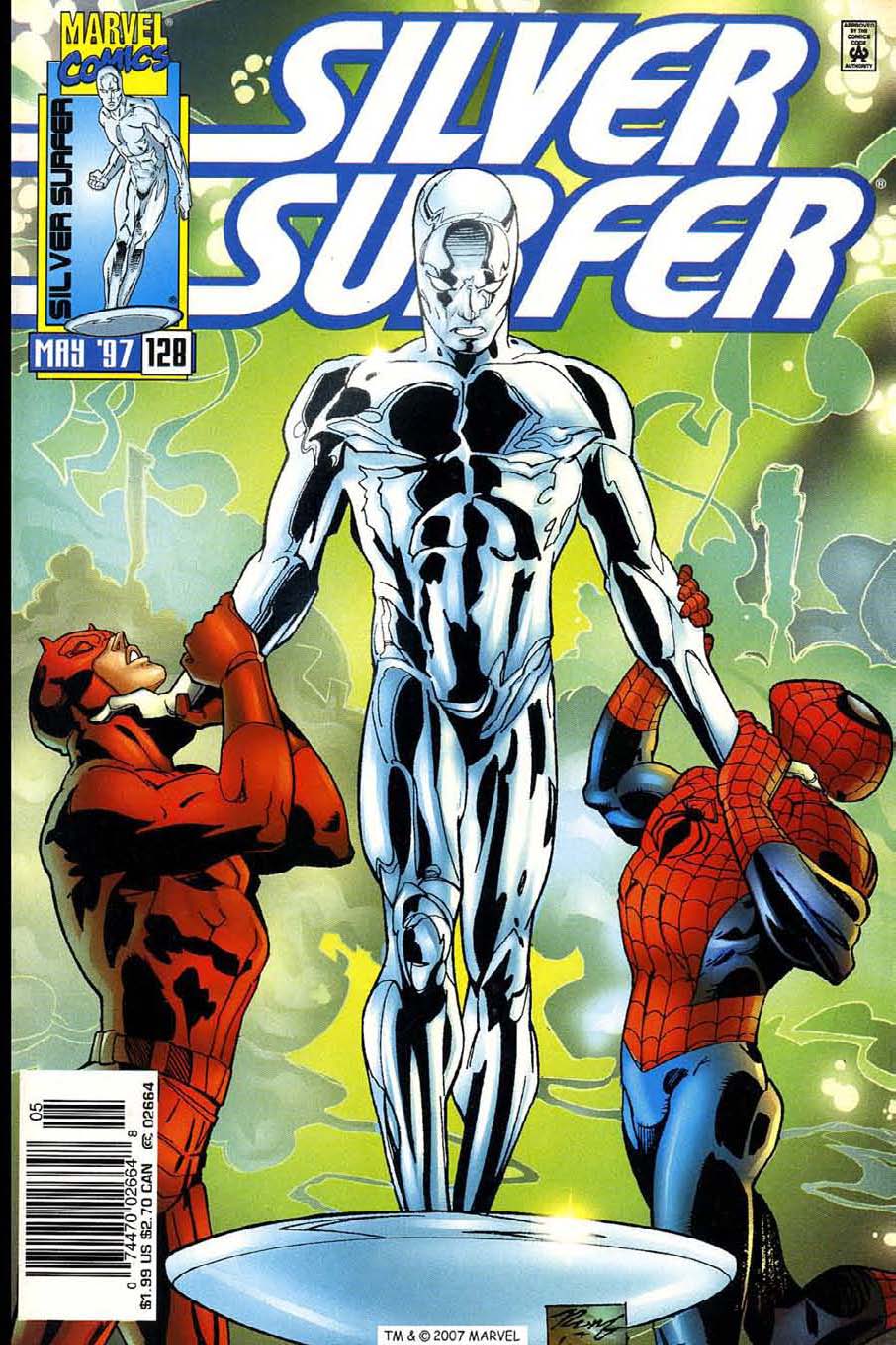 Read online Silver Surfer (1987) comic -  Issue #128 - 1