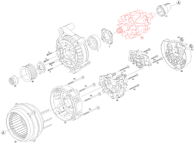 Bosch Alternator Cross Reference Chart