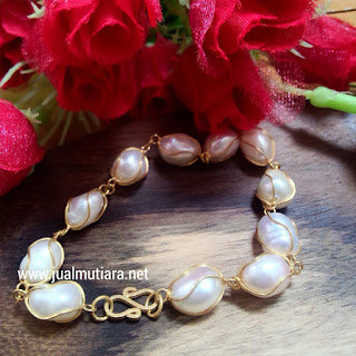 Gelang Mutiara Lombok Murah