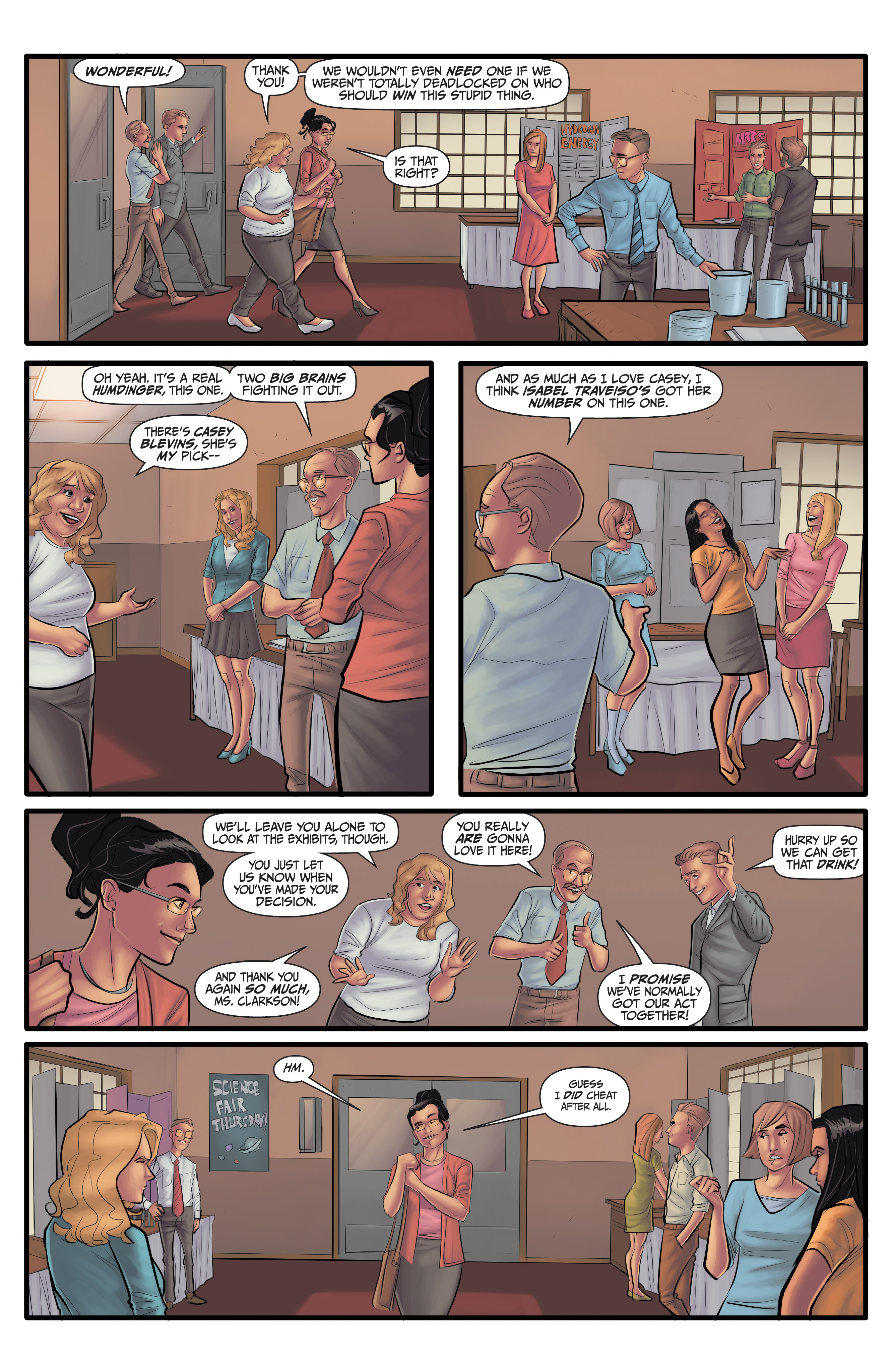 Read online Morning Glories comic -  Issue #48 - 5