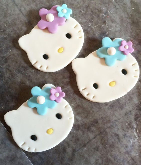 mainan clay hello kitty