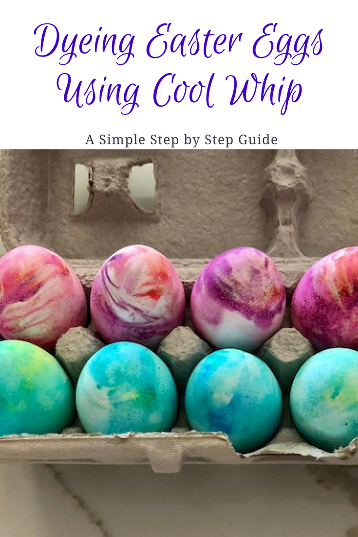 Sparkles and Lattes Dyeing Easter Eggs Using Cool Whip
