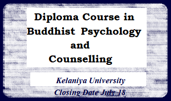 Application - Diploma Course in Buddhist Psychology and Counselling