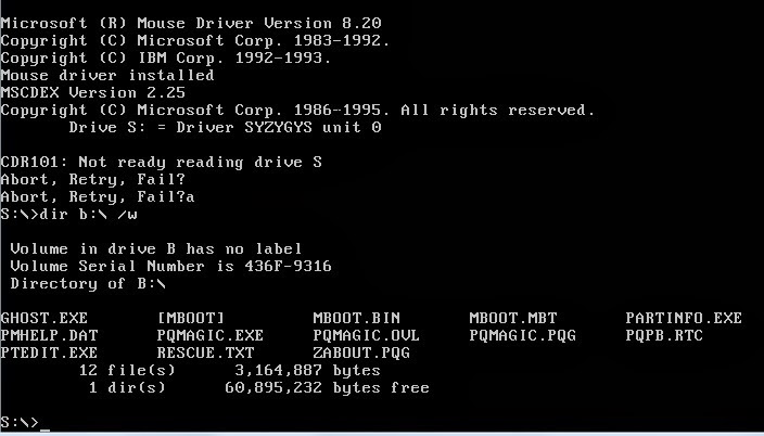 RMPrepUSB, Easy2Boot and USB booting: Easy2Boot v1.17 support for DOS files