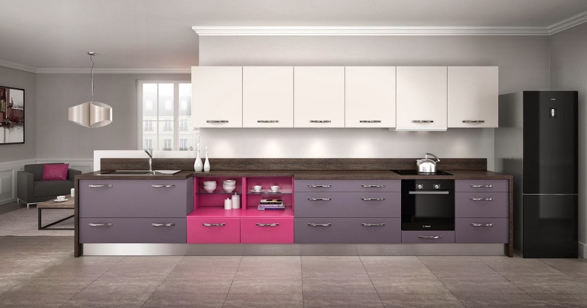 Colores que adornan la cocina: imaginación y algo de buen gusto