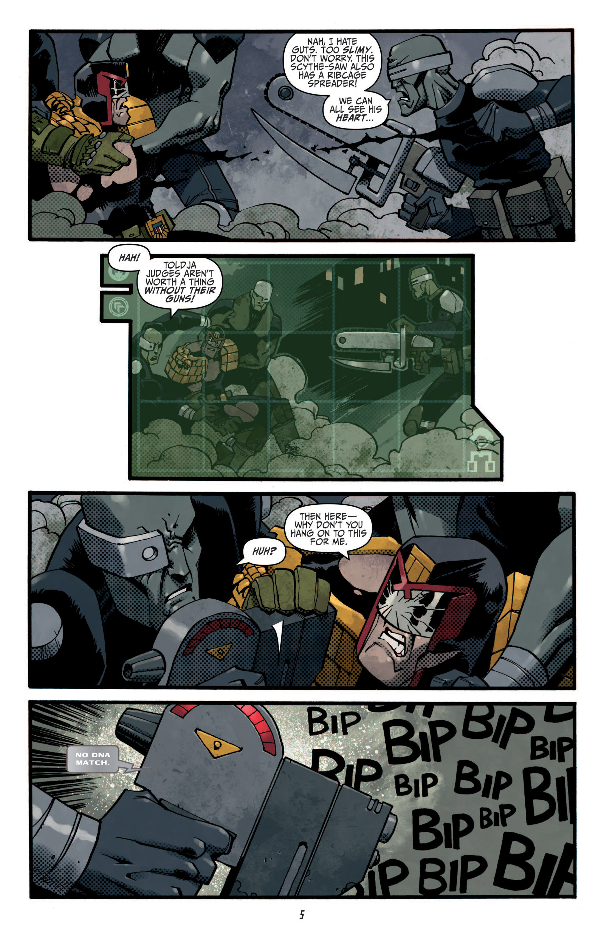 Read online Judge Dredd (2012) comic -  Issue #6 - 7