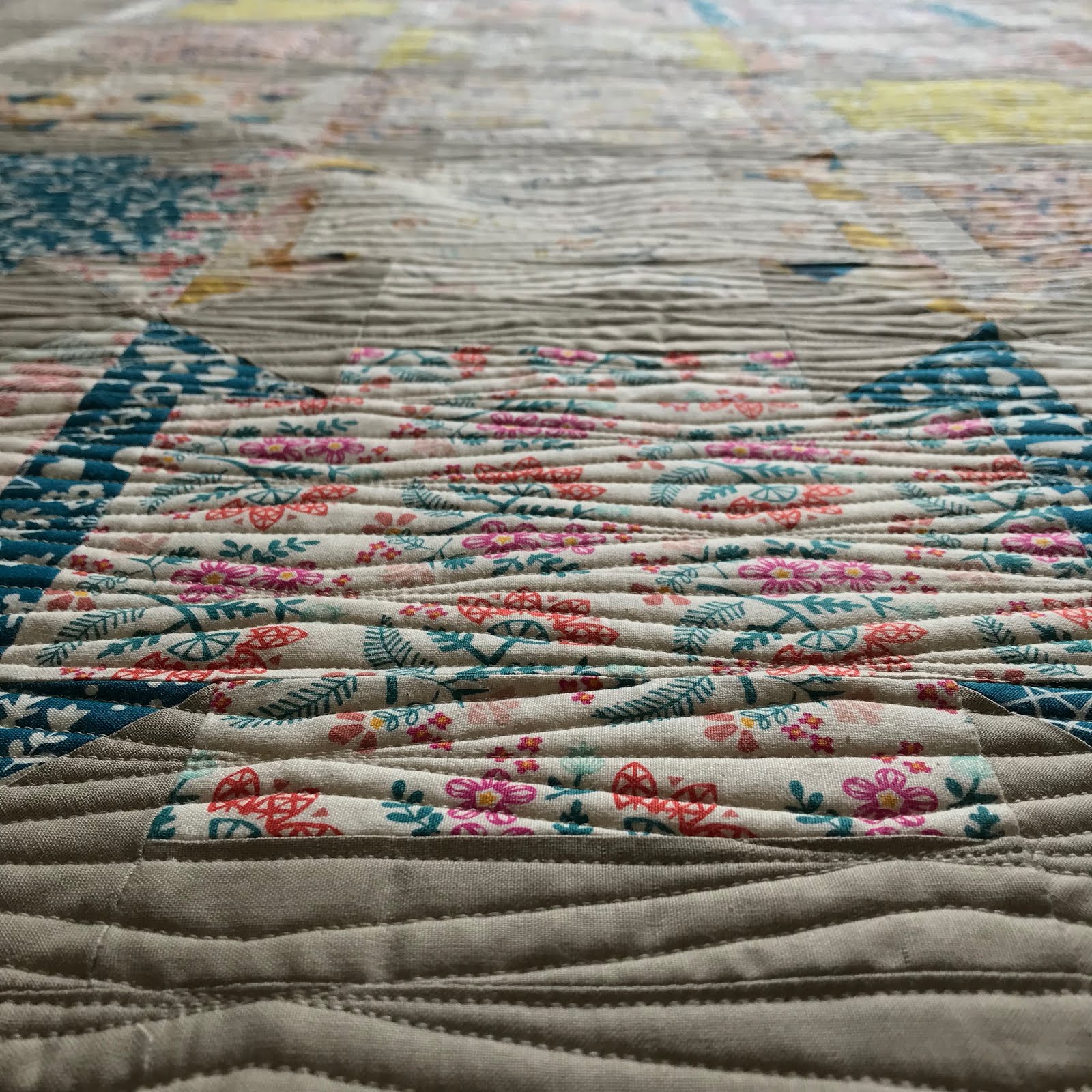 Introducing Maritime Quilt with Essex Yarn Dyed Homespun