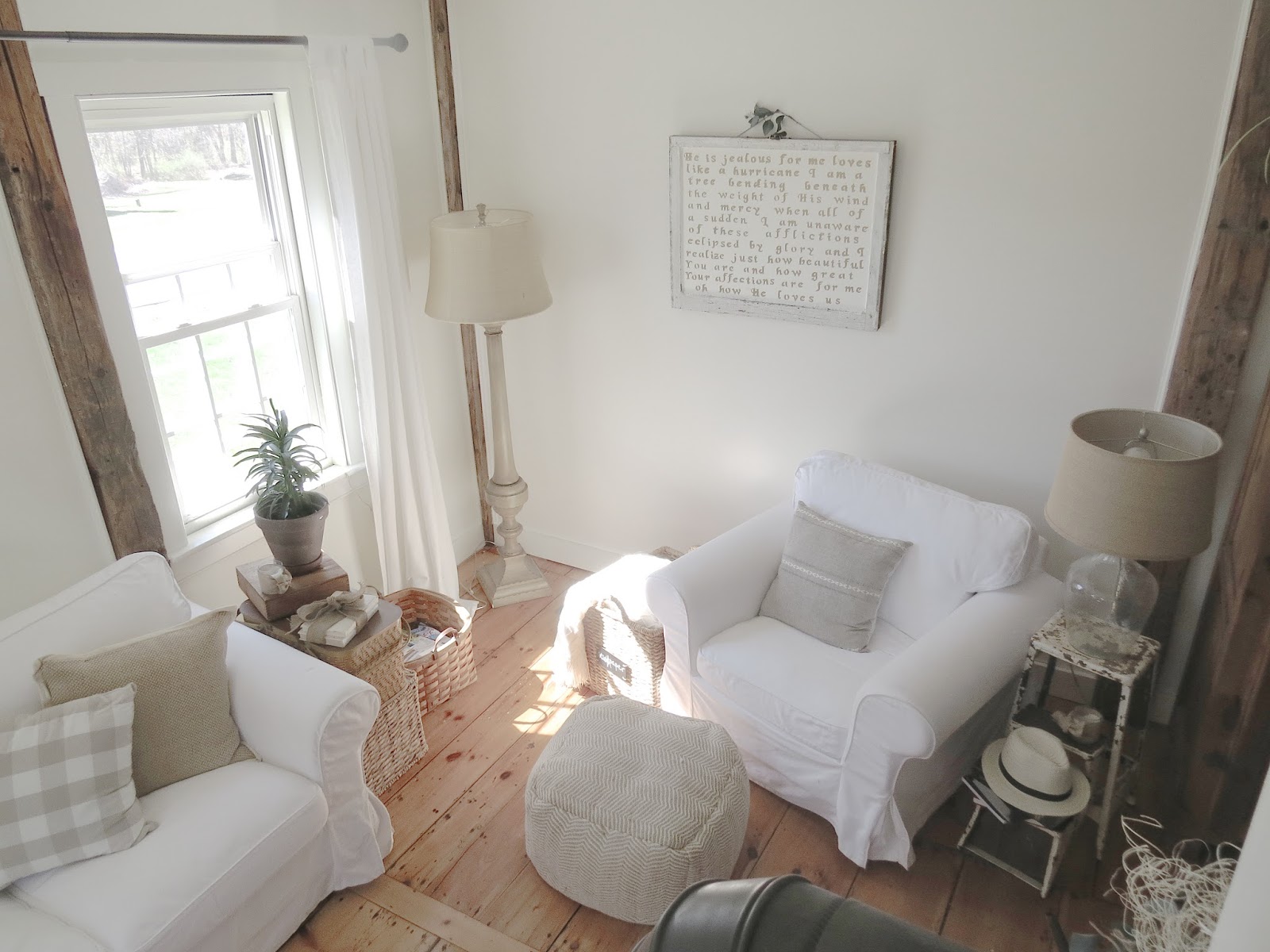 The Long Awaited Home Quieting the Living Room for the Warmer Months