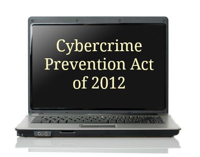 Cyber Crime PH: Republic Act No. 10175 â€“ Cybercrime Prevention Act of 2012