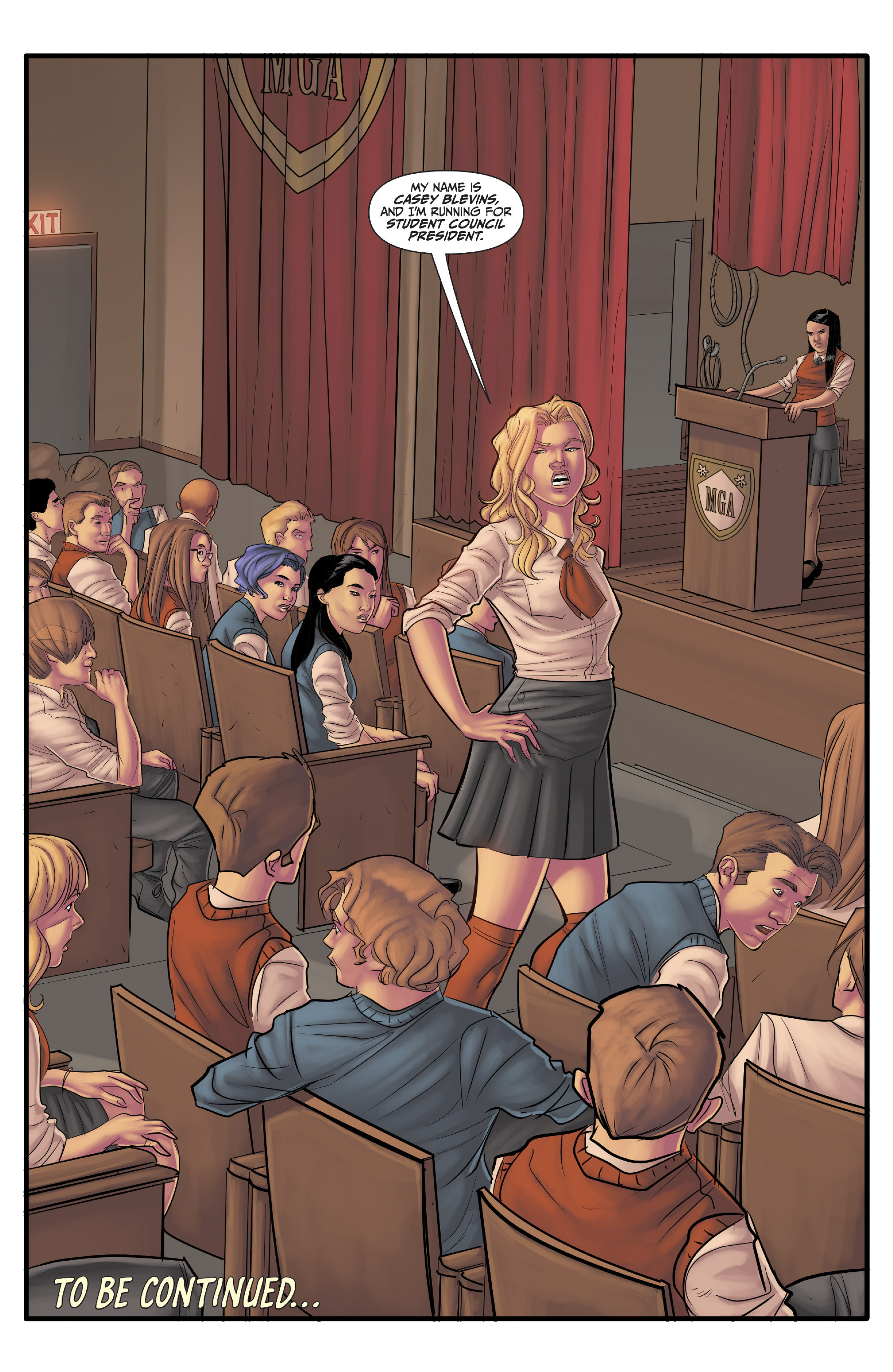 Read online Morning Glories comic -  Issue #42 - 30