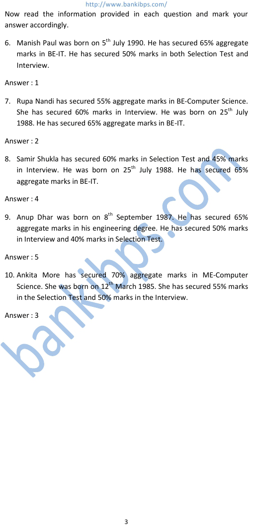 ibps clerical exam pattern