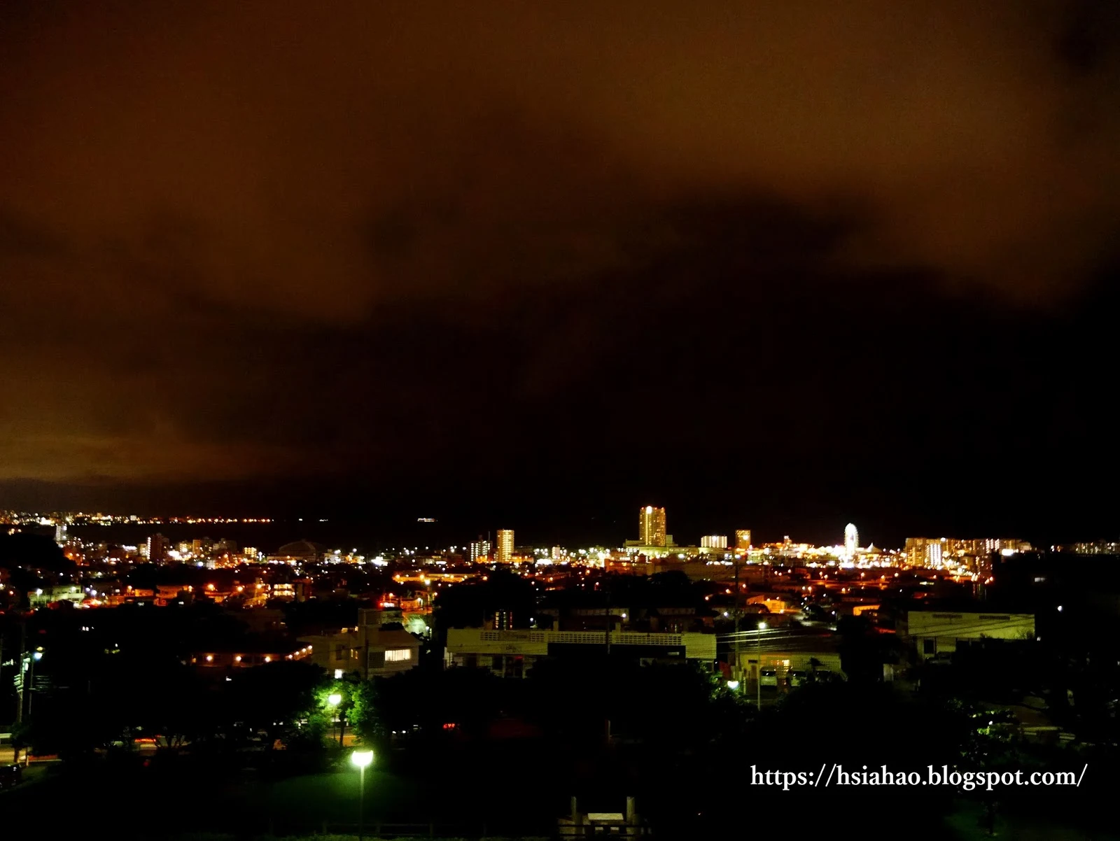 沖繩-中部-美國村夜景-美國村-night-view-自由行-旅遊-Okinawa