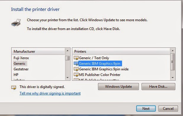 Cara Instal Driver Printer Hp Di Windows 7