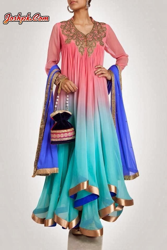 Joshpk Latest Semi Formal Dresses 2014 For Women By Meshal