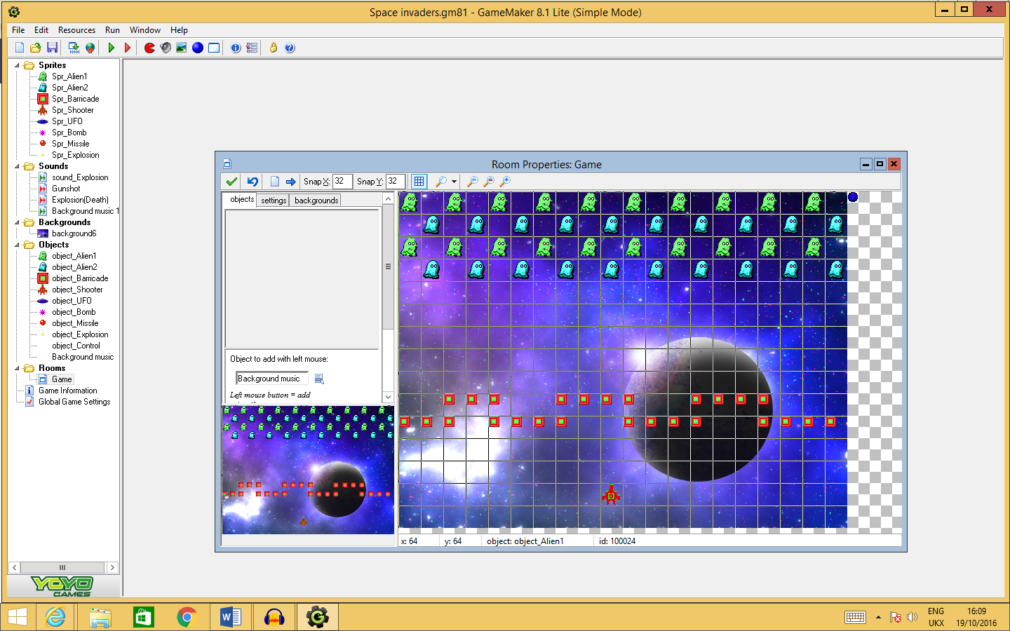 Sound Effects And Music Space Invaders sound