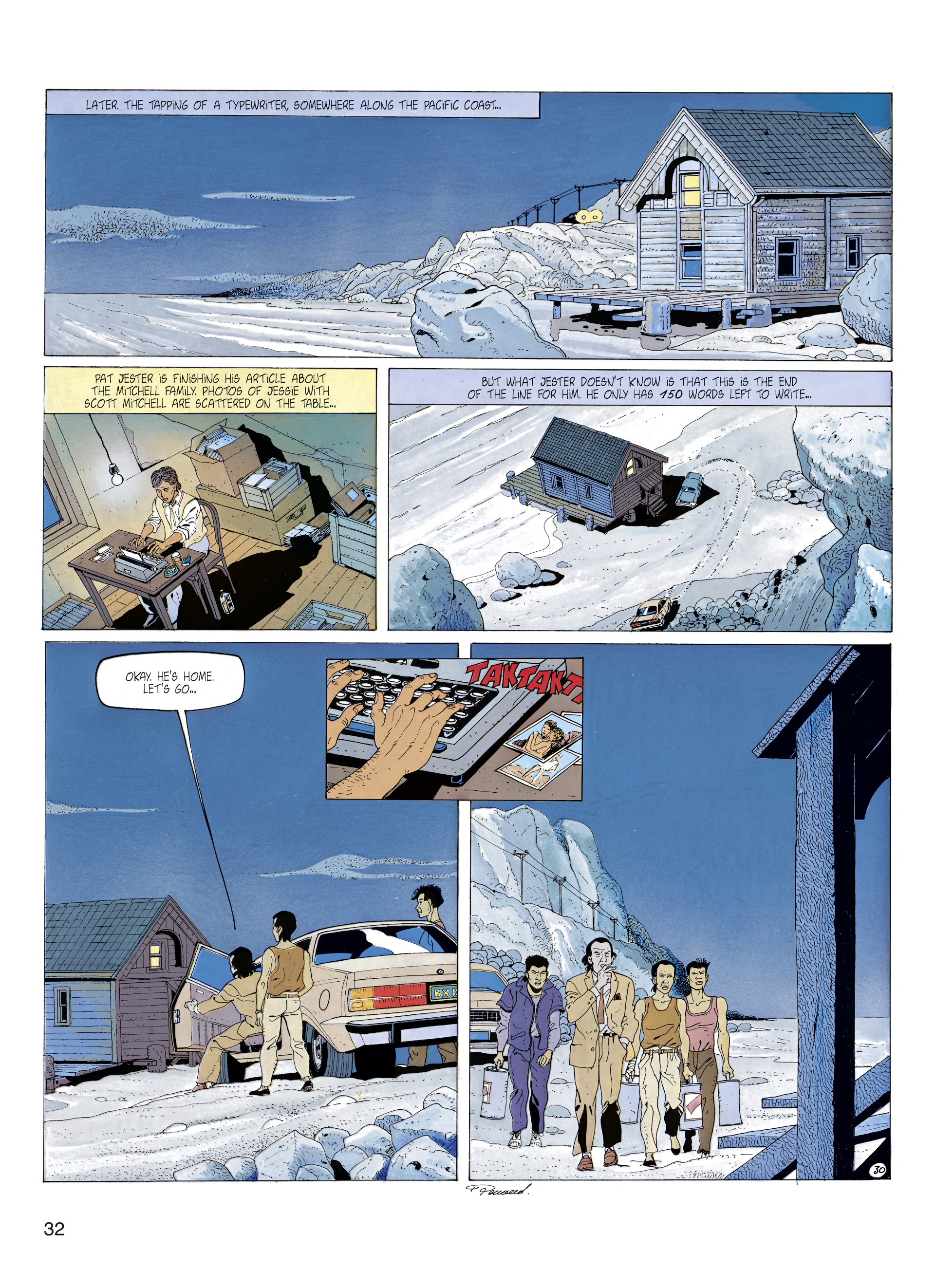 Read online Jessica Blandy comic -  Issue #1 - 32