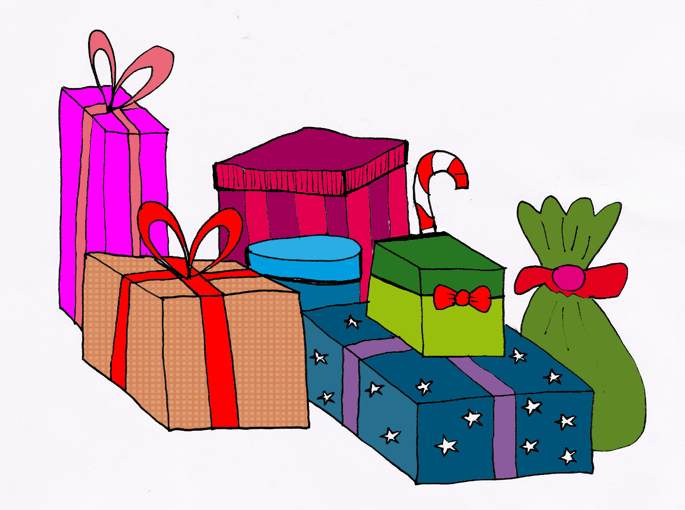 free clipart pictures of christmas presents - photo #50