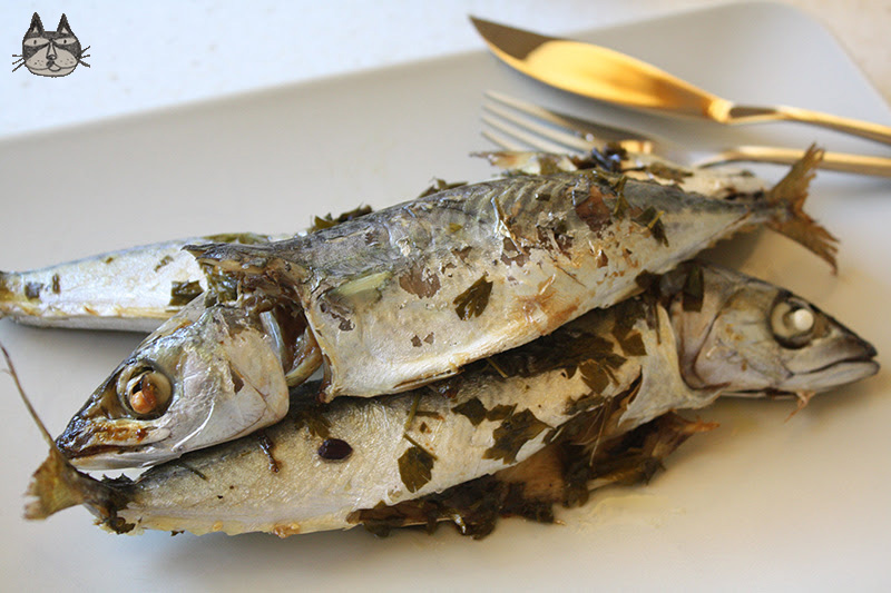 Airinie Cooks Her Eclectic Kitchen Lemon Kolios (Atlantic Chub Mackerel)