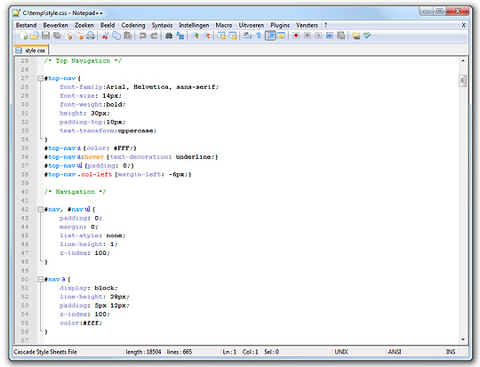 BI Architects: Notepad++ a free and useful tool