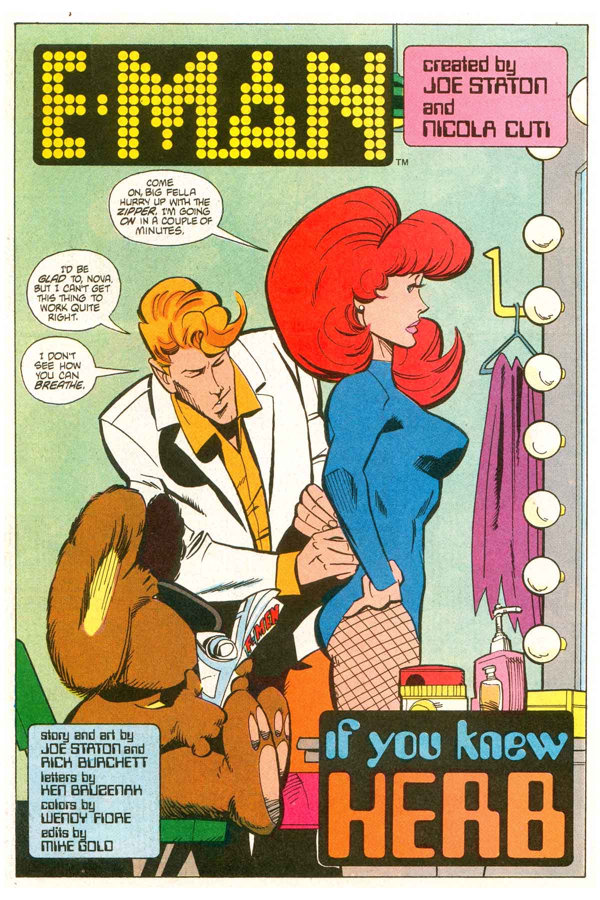 Read online E-Man (1983) comic -  Issue #20 - 3