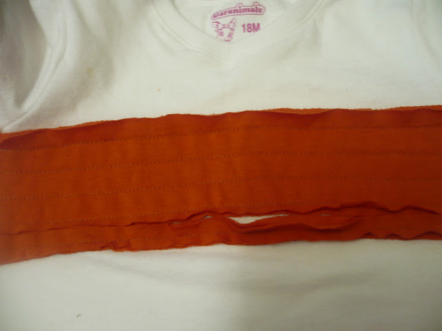 how to sew stripes on a tshirt