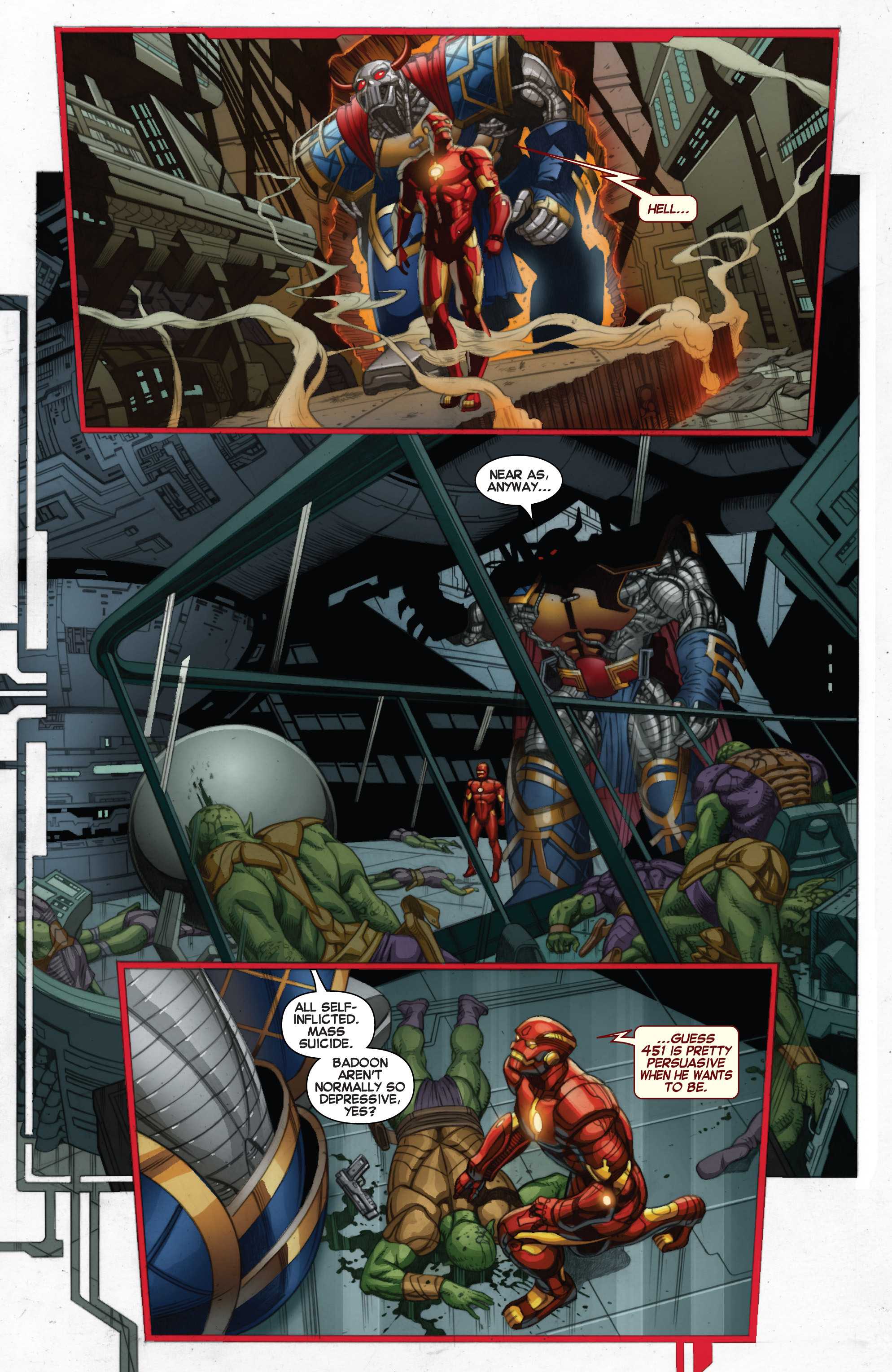 Read online Iron Man (2013) comic -  Issue #9 - 12