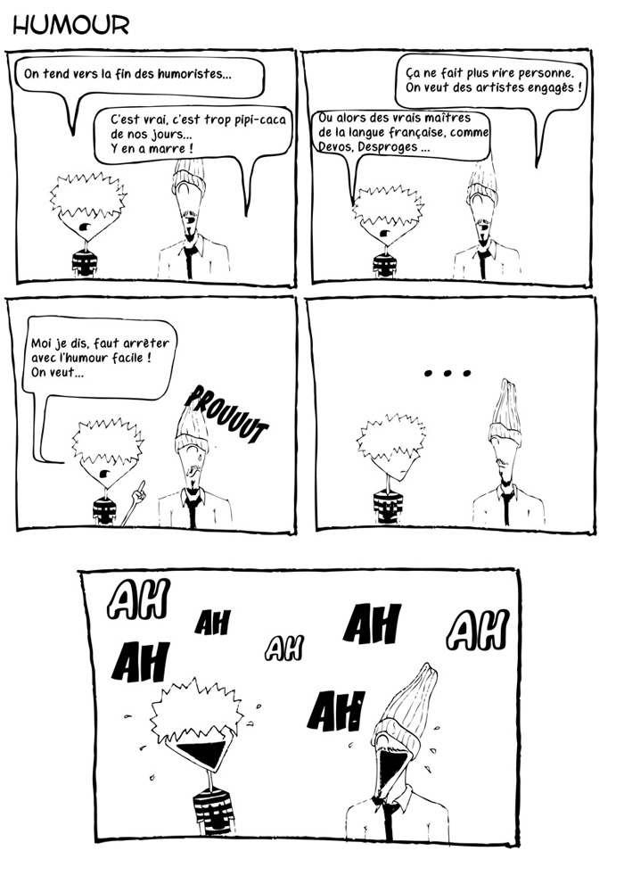 Pense Bête by GAMAIN: Deuxième planche Pense Bête : Humour